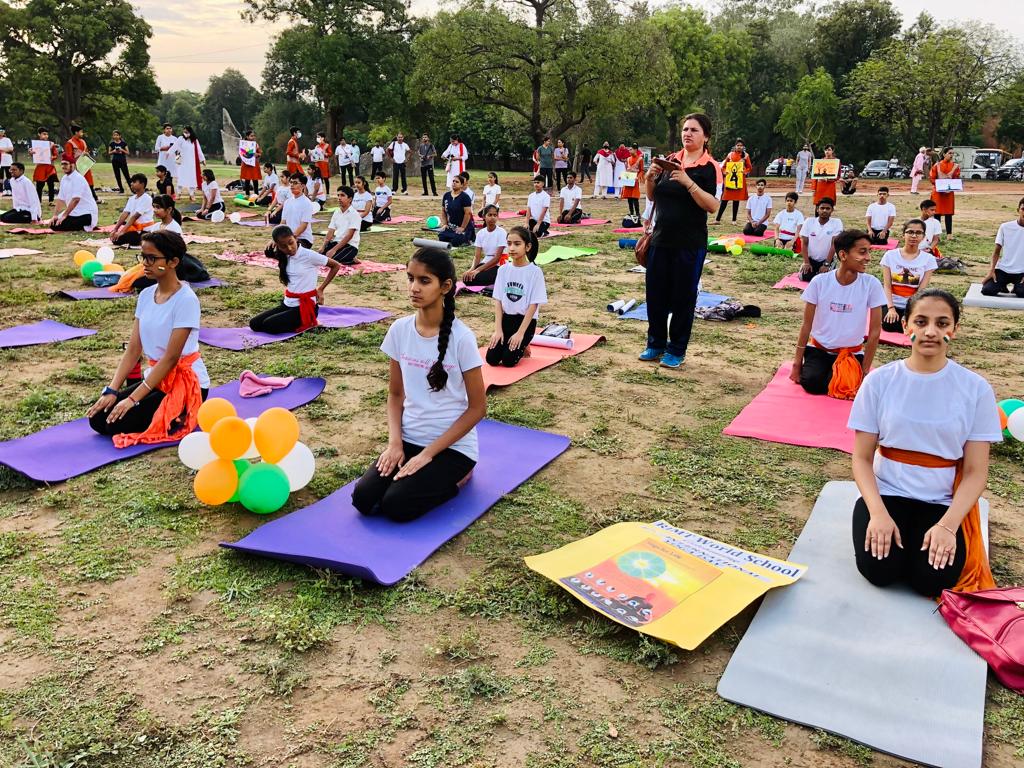 International Yoga Day Celebration In School Report