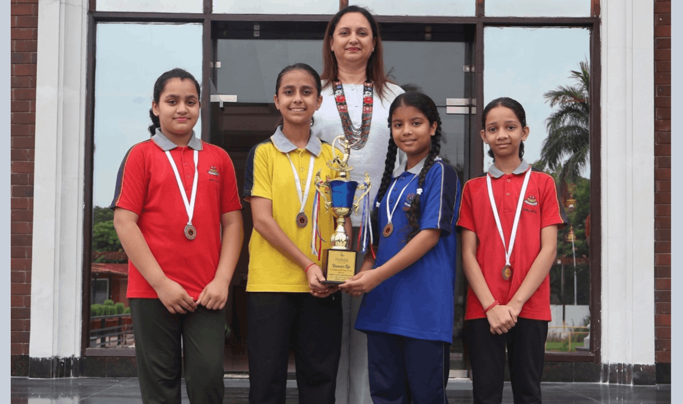 Girls’ Team Wins Silver in Basketball Championship