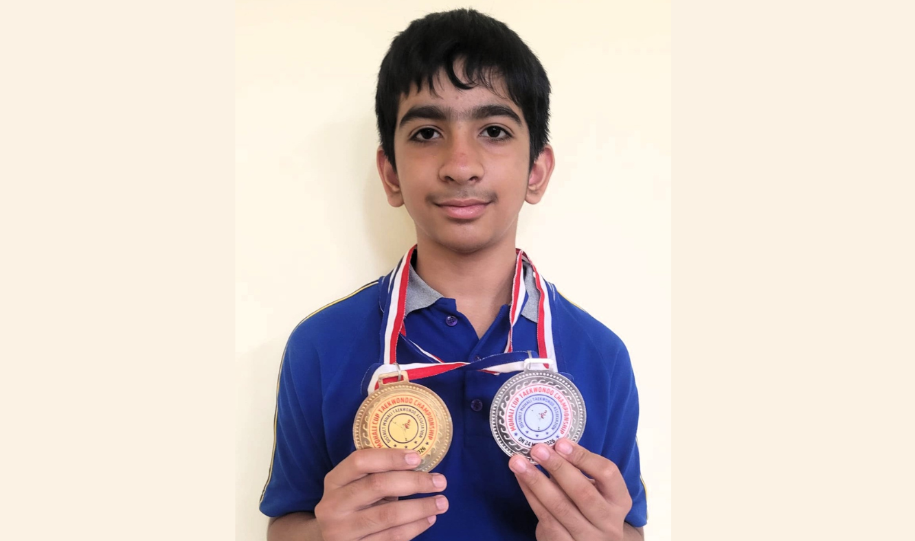 Martial Arts Star Jiansh Singh Brings Laurels to RIMT World School