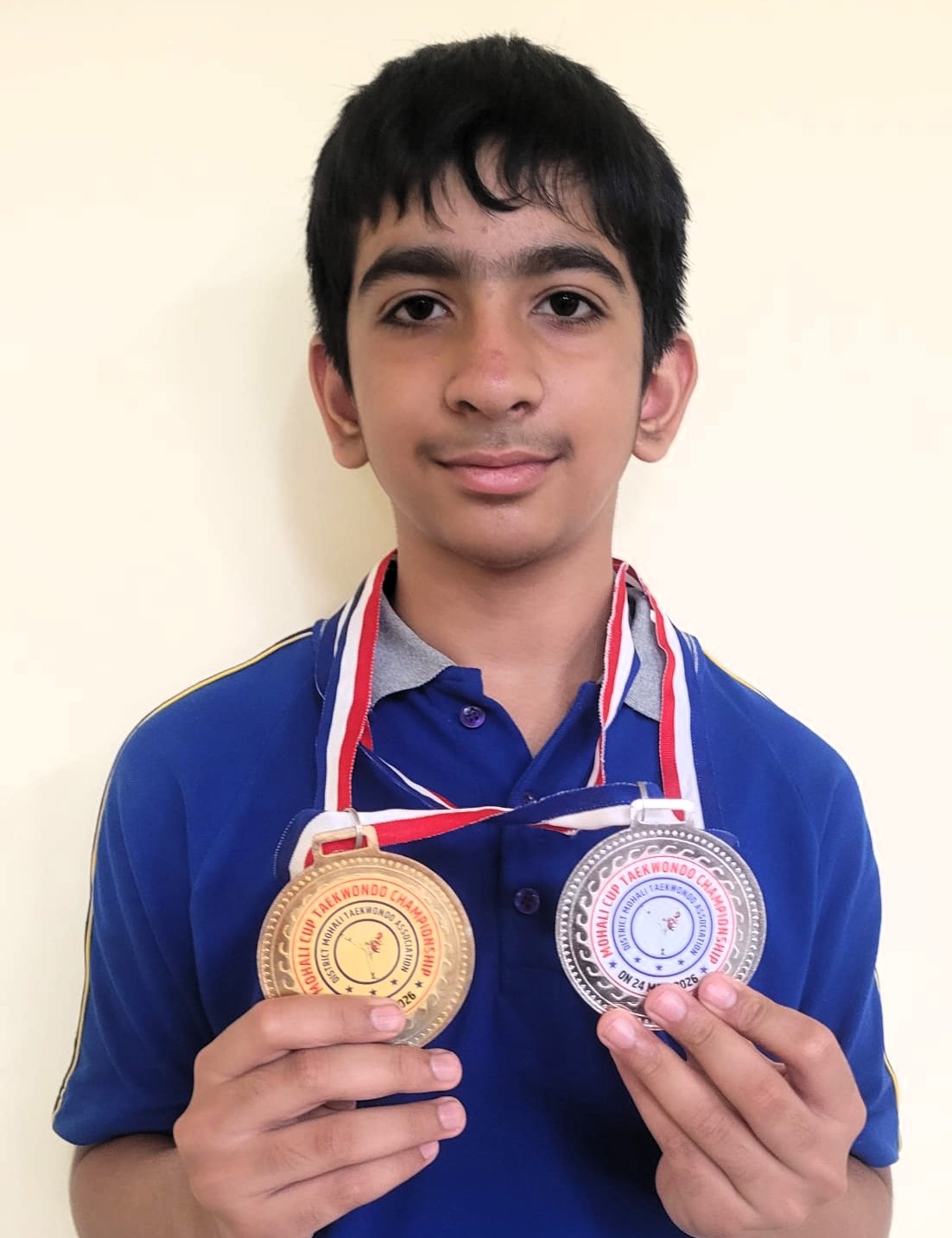 Martial Arts Star Jiansh Singh Brings Laurels to RIMT World School